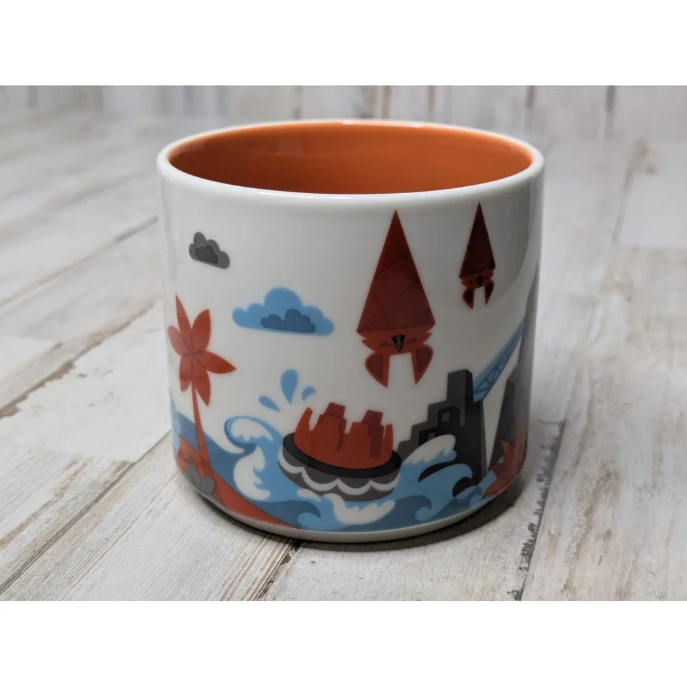 Starbucks You Are Here Collection,  Disney's Animal Kingdom Retired 14oz. Mug